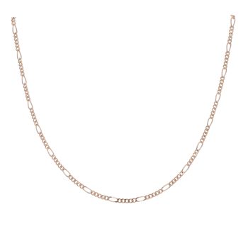 9ct Yellow Gold Figaro Chain 18"