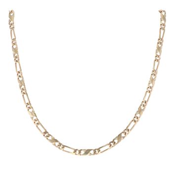 9ct Yellow Gold Fancy Chain 24"