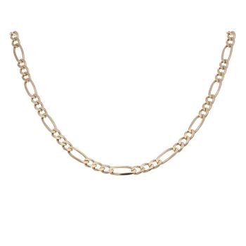 9ct Yellow Gold Figaro Chain 20"