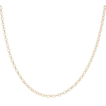 9ct Yellow Gold Belcher Chain 18"