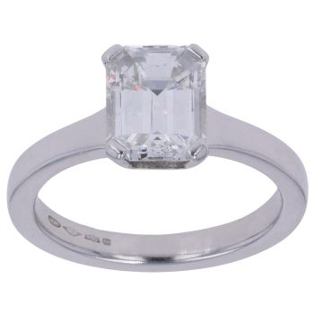 Platinum 1.80ct Diamond Solitaire Ring