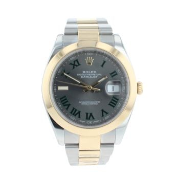 Rolex Datejust 'Wimbledon' Pre Owned Watch Ref 126303