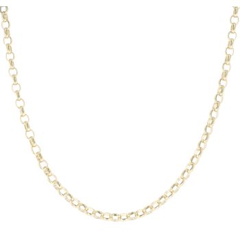 9ct Yellow Gold Belcher Chain 18"