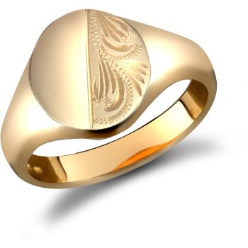 9ct Yellow Gold Signet Ring