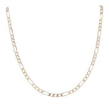 9ct Yellow Gold Figaro Chain 22"