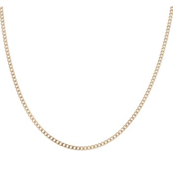 9ct Yellow Gold Curb Chain 20"