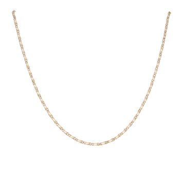 9ct Yellow Gold Fancy Chain 16"