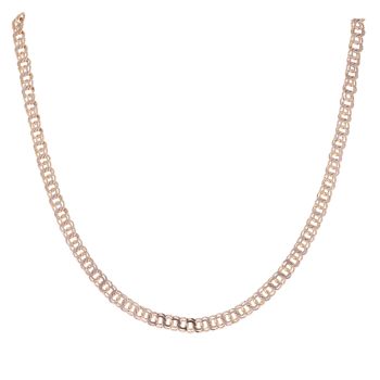 9ct Yellow Gold Fancy Chain 18"
