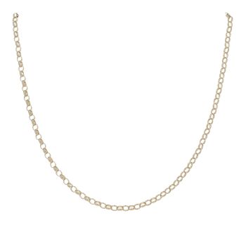 9ct Yellow Gold Belcher Chain 16"