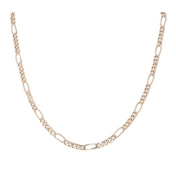 9ct Yellow Gold Figaro Chain 22"