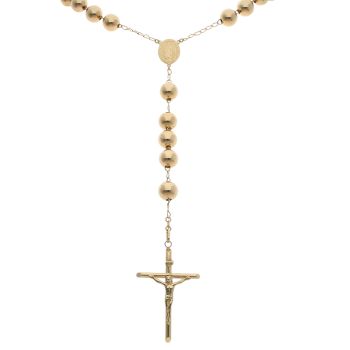 14ct Yellow Gold Rosary Beads 28"