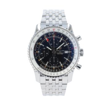 Breitling Navitimer GMT Pre Owned Watch Ref A24322