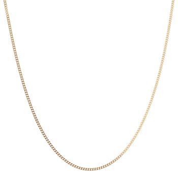 9ct Yellow Gold Curb Chain 20"