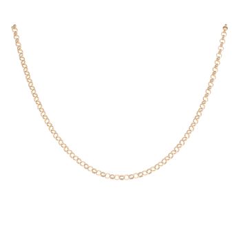 9ct Yellow Gold Belcher Chain 22"