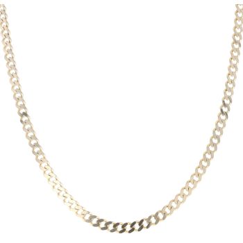 9ct Yellow Gold Curb Chain 20"