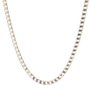 9ct Yellow Gold Curb Chain 20"
