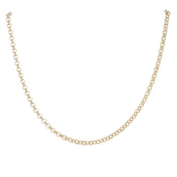 9ct Yellow Gold Belcher Chain 16"
