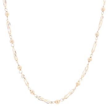 9ct Yellow Gold Fancy Chain 20"
