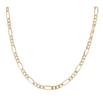 9ct Yellow Gold Figaro Chain 20"