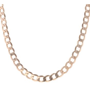 9ct Yellow Gold Curb Chain 20"