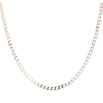 9ct Yellow Gold Curb Chain 20"