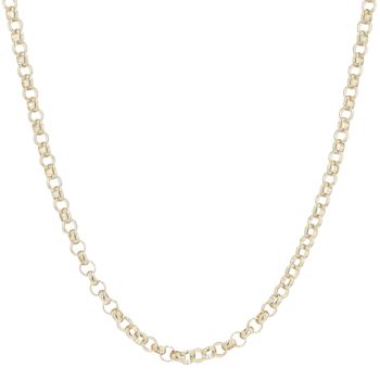 9ct Yellow Gold Belcher Chain 22"
