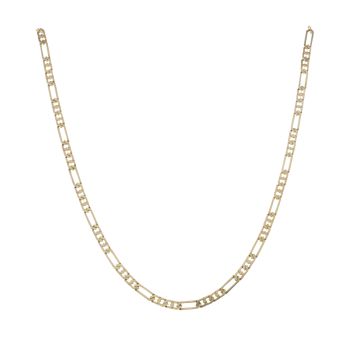 14ct Yellow Gold Figaro Chain 20"