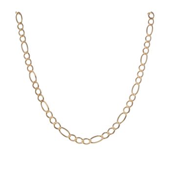 9ct Yellow Gold Figaro Chain 20"