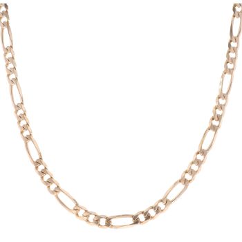 9ct Yellow Gold Figaro Chain 20"