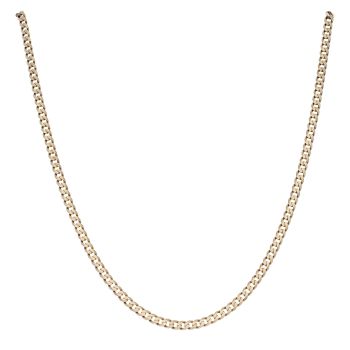 9ct Yellow Gold Curb Chain 16"