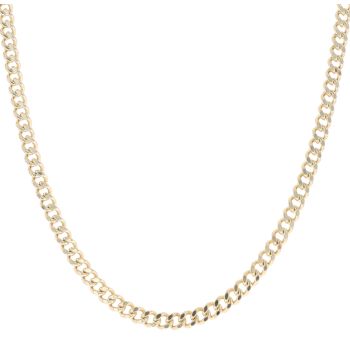 9ct Yellow Gold Curb Chain 24"