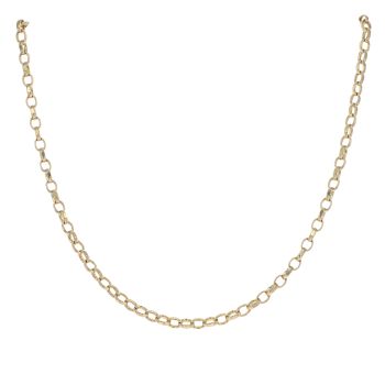 9ct Yellow Gold Belcher Chain 22"