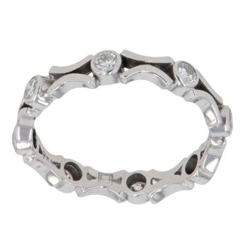 18ct White Gold 0.40ct Diamond Eternity Ring