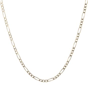9ct Yellow Gold Figaro Chain 20"