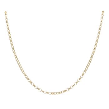 9ct Yellow Gold Belcher Chain 20"