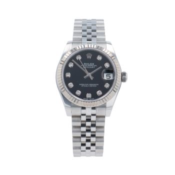 Rolex Datejust Pre Owned Watch Ref 178274