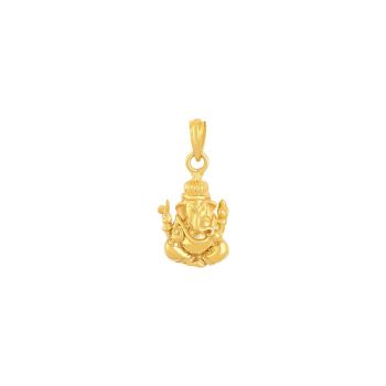 22ct Yellow Gold Lord Ganesh Pendant