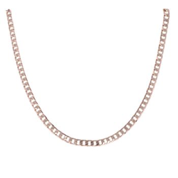 9ct Yellow Gold Curb Chain 18"