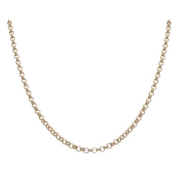 9ct Yellow Gold Belcher Chain 20"