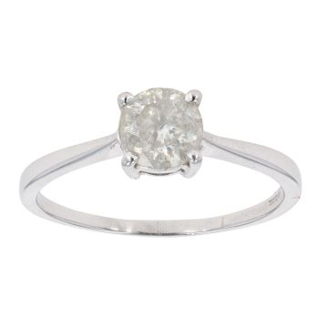 18ct White Gold 0.75ct Diamond Solitaire Ring