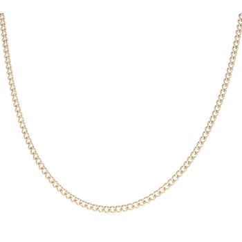 9ct Yellow Gold Curb Chain 22"