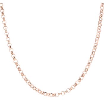 9ct Rose Gold Belcher Chain 20"
