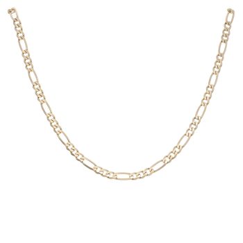 9ct Yellow Gold Figaro Chain 16"