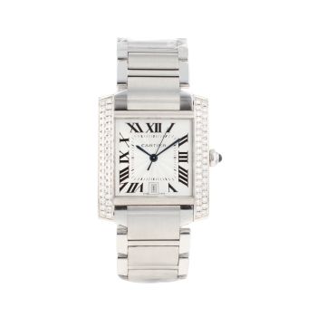 Cartier Custom Tank Pre Owned Watch Ref 2302