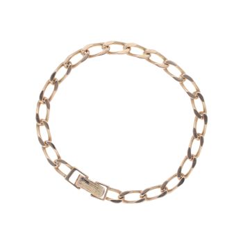 9ct Yellow Gold Curb Bracelet 8.5"
