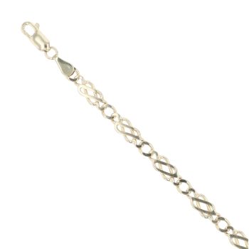 9ct Yellow Gold Celtic Bracelet 7.5"