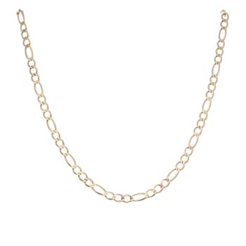 9ct Yellow Gold Figaro Chain 16"