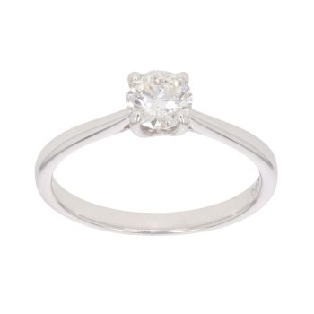 18ct Yellow Gold 0.55ct Brilliant Cut Diamond Solitaire Ring
