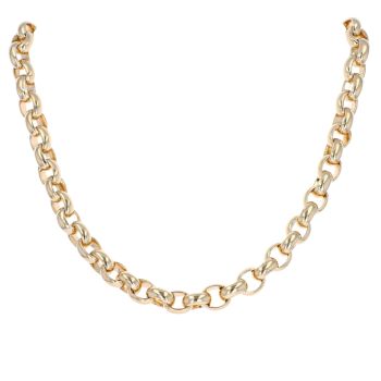 9ct Yellow Gold Belcher Chain 24"