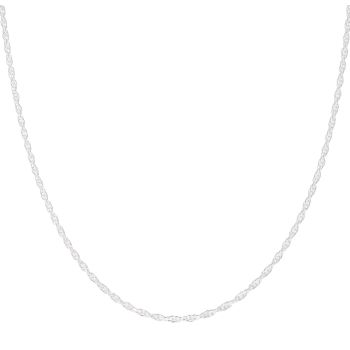 Silver Prince of Wales Chain 18" By Icesia